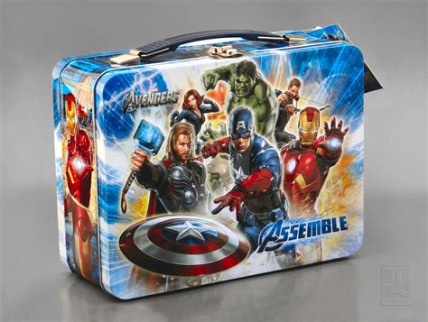 avengers metal lunch box|avengers lunch bag.